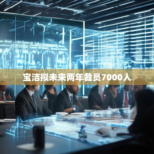 宝洁拟未来两年裁员7000人