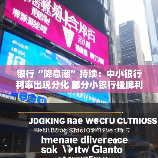 银行“降息潮”持续：中小银行利率出现分化 部分小银行挂牌利率低于国有大行