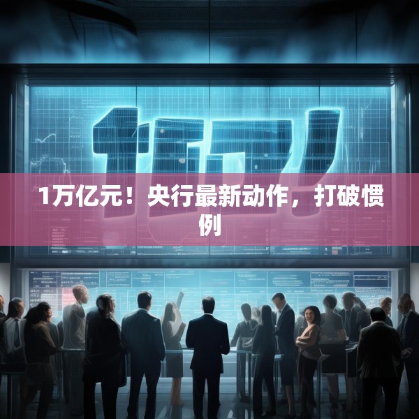 1万亿元！央行最新动作，打破惯例