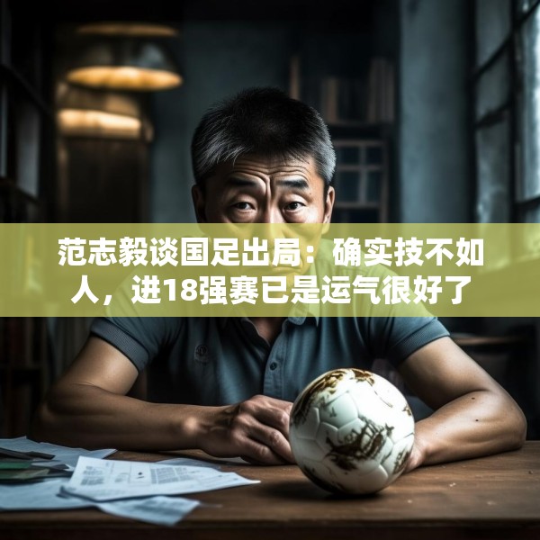 范志毅谈国足出局：确实技不如人，进18强赛已是运气很好了
