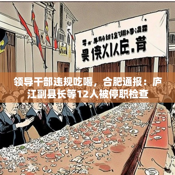 领导干部违规吃喝，合肥通报：庐江副县长等12人被停职检查