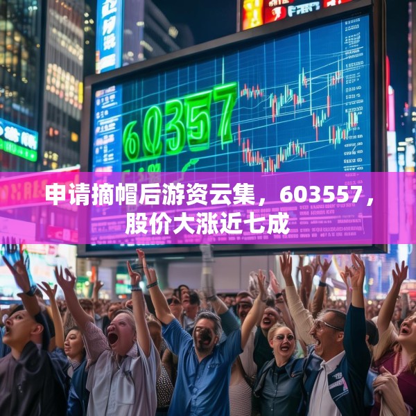 申请摘帽后游资云集，603557，股价大涨近七成