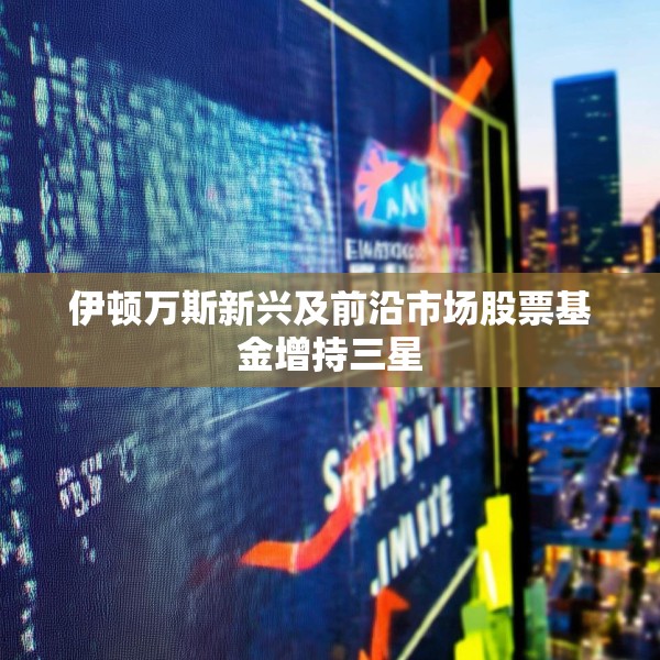 伊顿万斯新兴及前沿市场股票基金增持三星