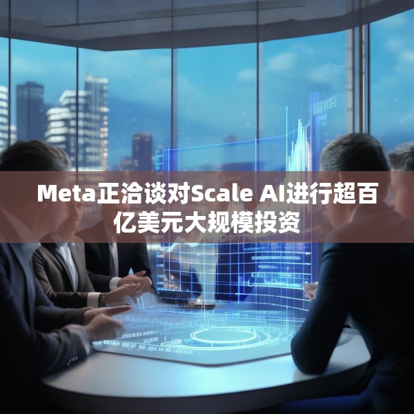 Meta正洽谈对Scale AI进行超百亿美元大规模投资