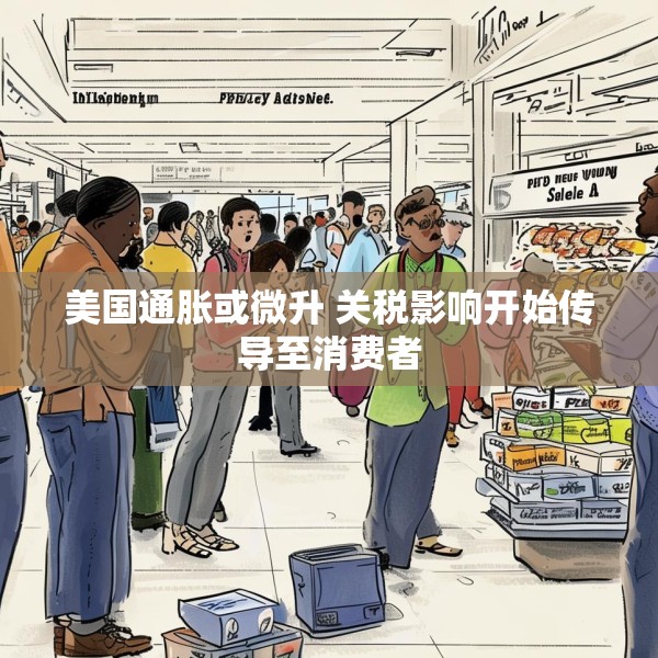 美国通胀或微升 关税影响开始传导至消费者