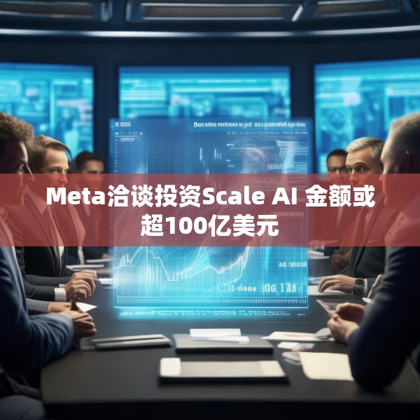 Meta洽谈投资Scale AI 金额或超100亿美元