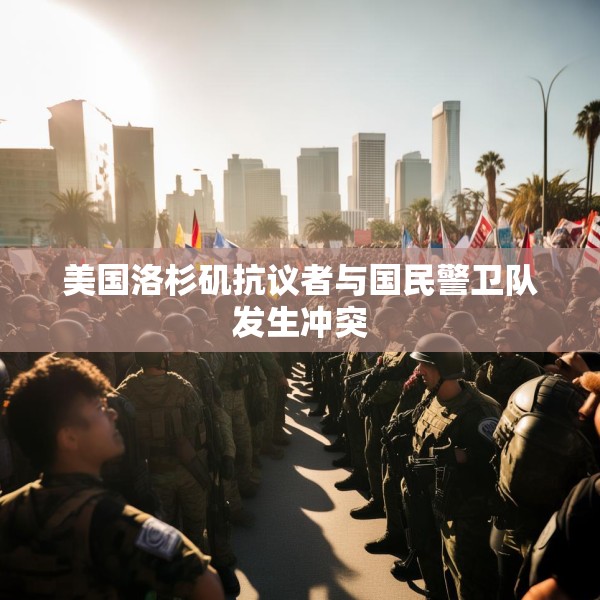 美国洛杉矶抗议者与国民警卫队发生冲突