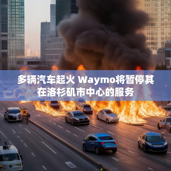 多辆汽车起火 Waymo将暂停其在洛杉矶市中心的服务