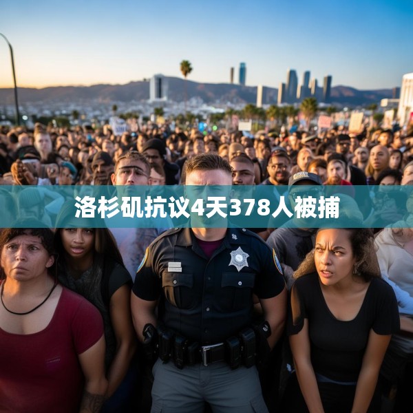 洛杉矶抗议4天378人被捕