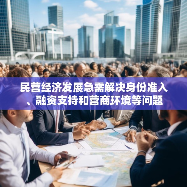 民营经济发展急需解决身份准入、融资支持和营商环境等问题