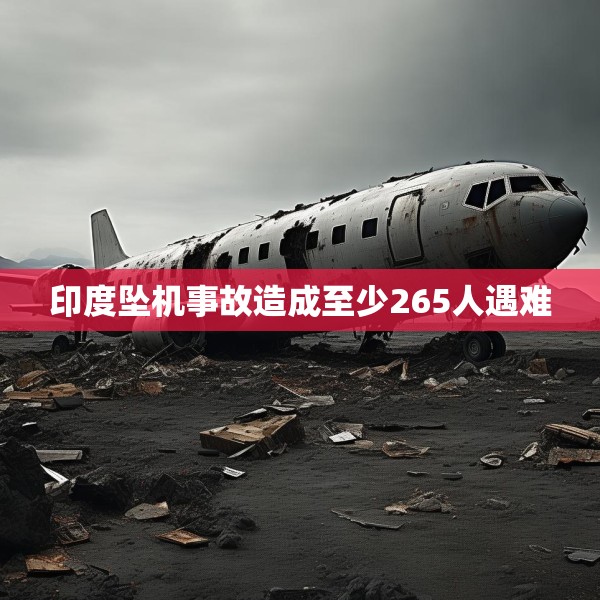 印度坠机事故造成至少265人遇难