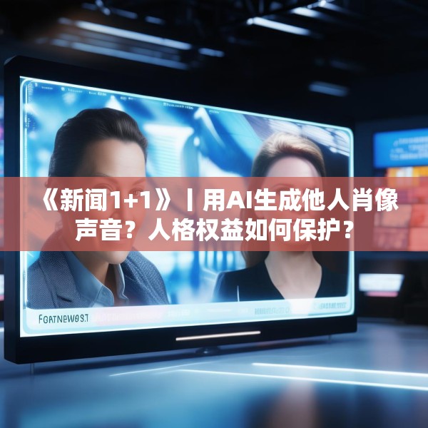 《新闻1+1》丨用AI生成他人肖像声音？人格权益如何保护？
