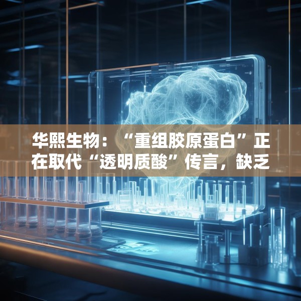 华熙生物：“重组胶原蛋白”正在取代“透明质酸”传言，缺乏真实数据支持