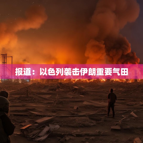报道：以色列袭击伊朗重要气田