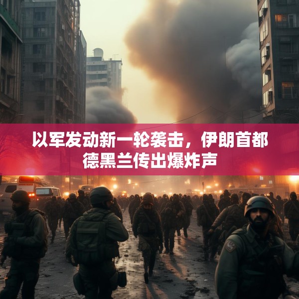 以军发动新一轮袭击，伊朗首都德黑兰传出爆炸声