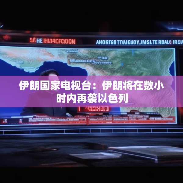 伊朗国家电视台：伊朗将在数小时内再袭以色列