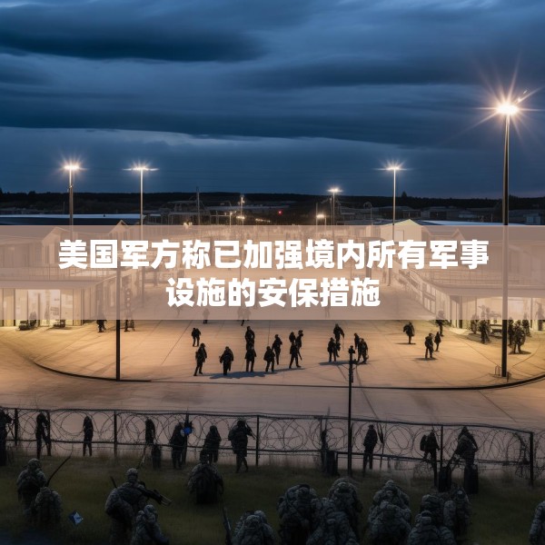 美国军方称已加强境内所有军事设施的安保措施