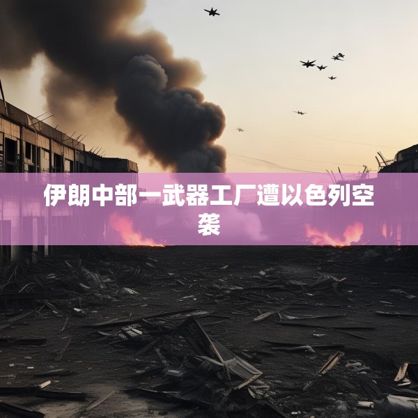 伊朗中部一武器工厂遭以色列空袭