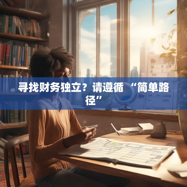 寻找财务独立？请遵循 “简单路径”