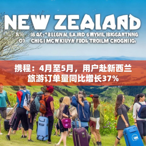 携程：4月至5月，用户赴新西兰旅游订单量同比增长37%