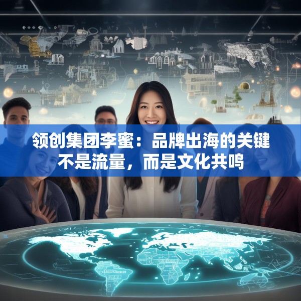 领创集团李蜜：品牌出海的关键不是流量，而是文化共鸣